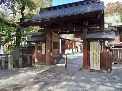 桐生天満宮の山門