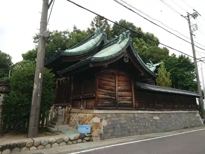 白髭社の本殿・本堂