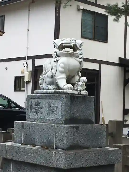 赤平神社の狛犬