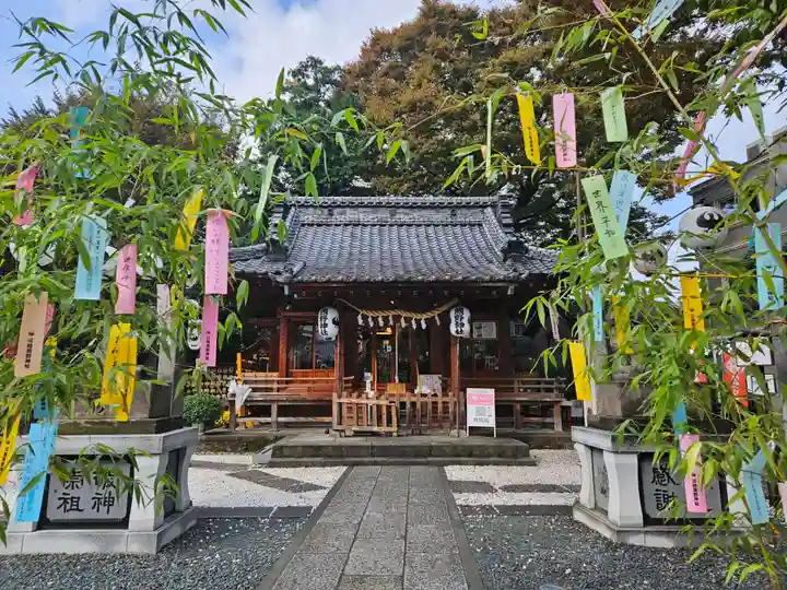 川越熊野神社の本殿・本堂