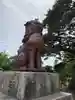 白山神社の狛犬
