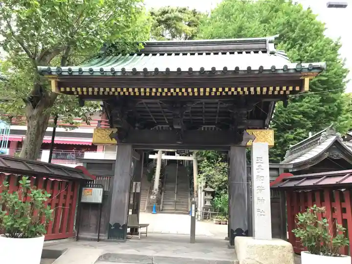 王子稲荷神社の山門・神門