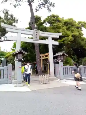 菊田神社の鳥居