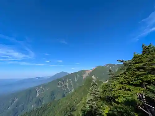 赤薙山神社の景色