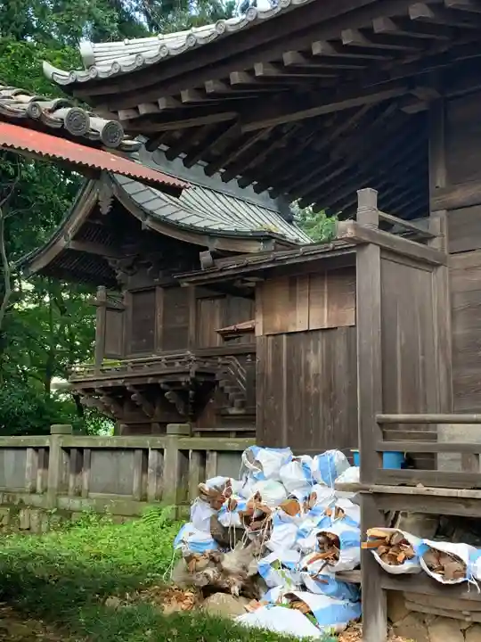 新田神社の本殿・本堂