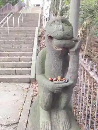 浅間神社の狛犬