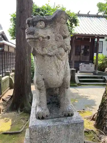 松原神社の狛犬