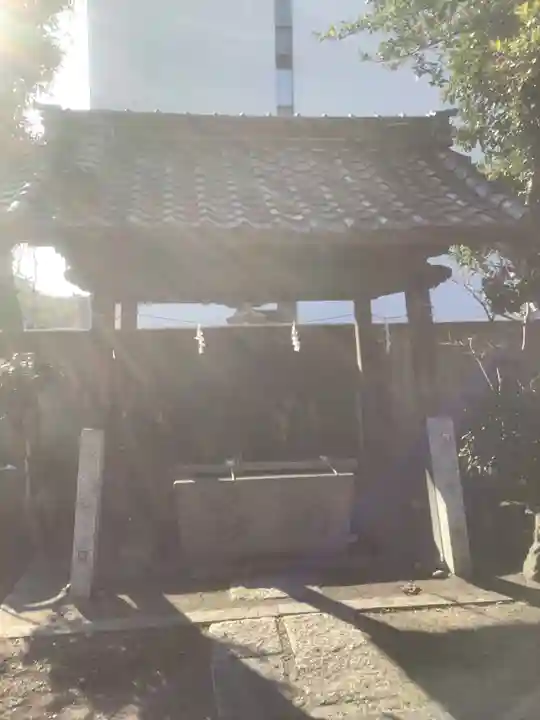 金刀比羅社の手水舎