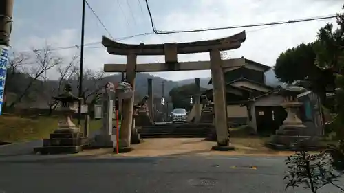 日本第一熊野神社の鳥居