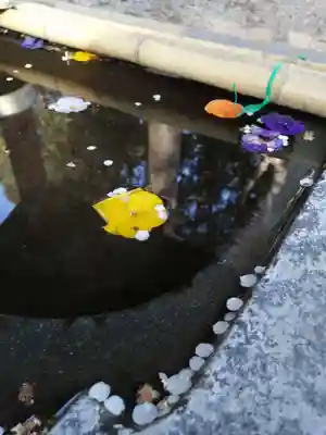 千代ケ岡八幡宮の手水舎