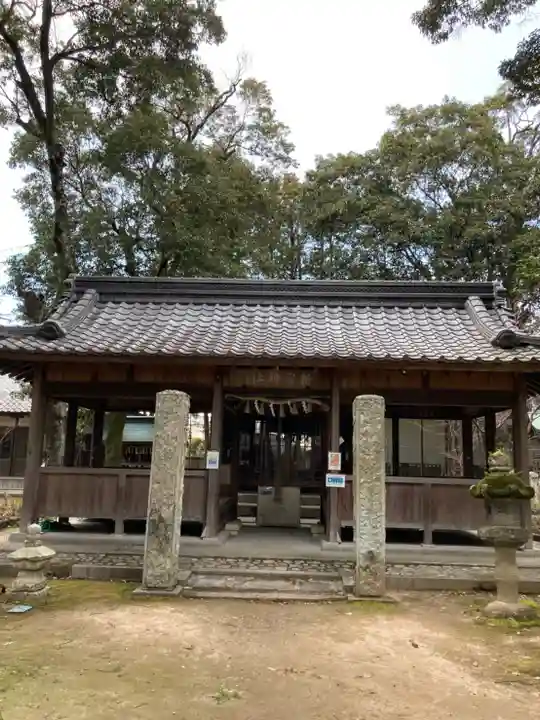 新宮八幡神社の本殿・本堂