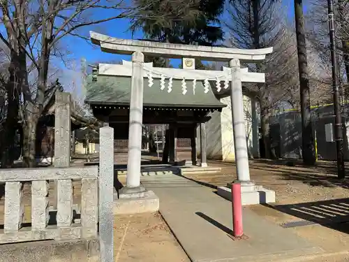 小野神社の鳥居