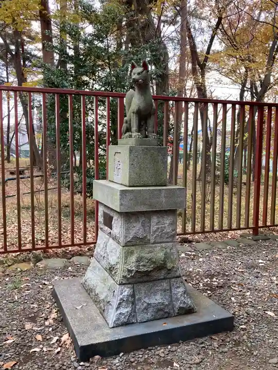 上宮稲荷神社の狛犬