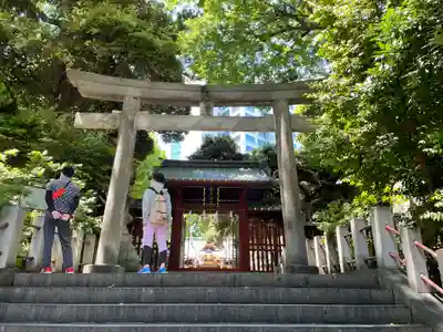 金王八幡宮の鳥居