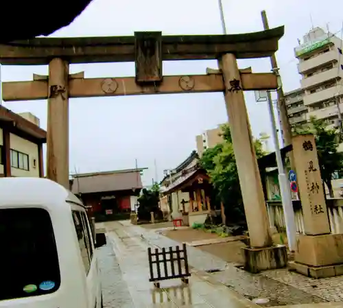 鶴見神社の鳥居