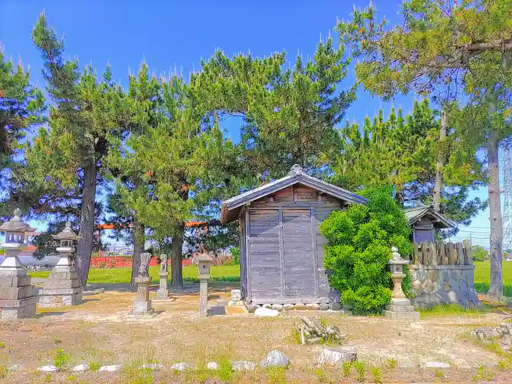 神明社(上押萩)の本殿・本堂