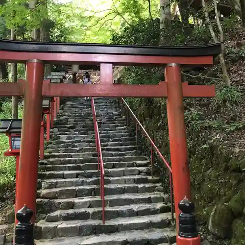 貴船神社の鳥居