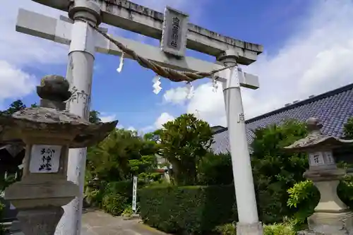 豊景神社の鳥居