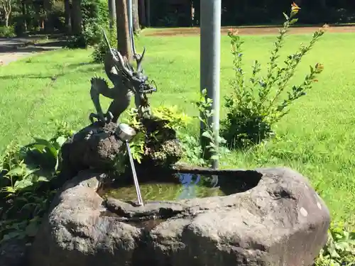 居多神社の手水舎