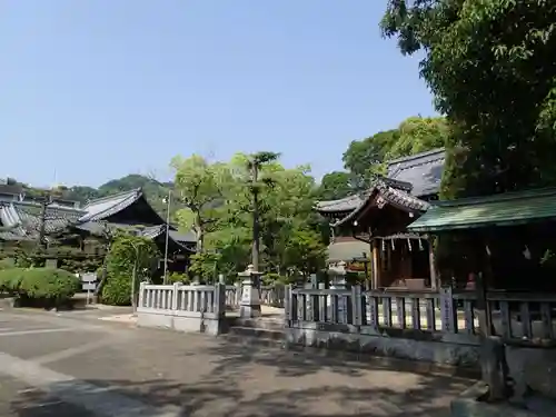 湯神社の景色