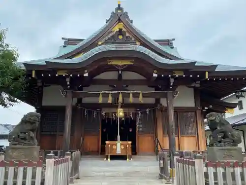 鵜ノ木八幡神社の本殿・本堂