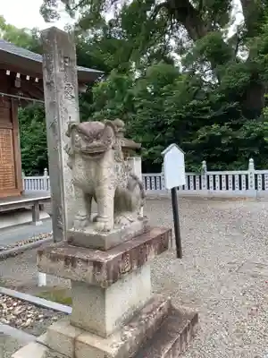 三皇神社の狛犬