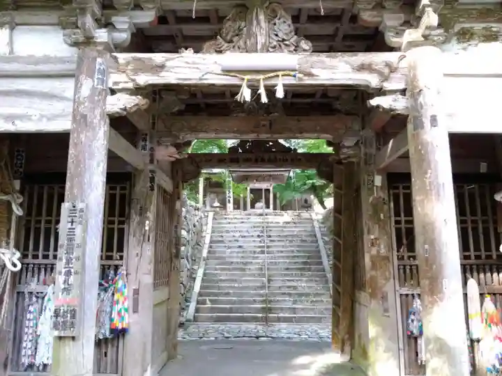 横蔵寺の山門・神門
