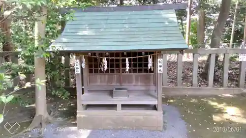 常陸第三宮　吉田神社の末社