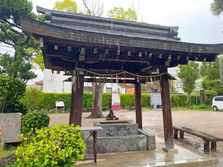 三輪坐恵比須神社の手水舎