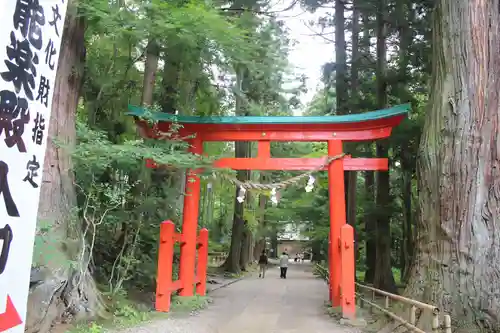 白山神社の鳥居