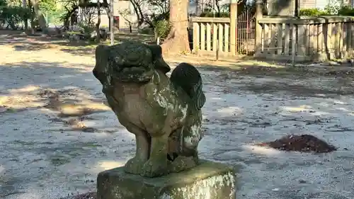 松原神社の狛犬