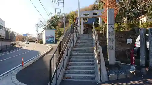 横瀬八幡神社の鳥居