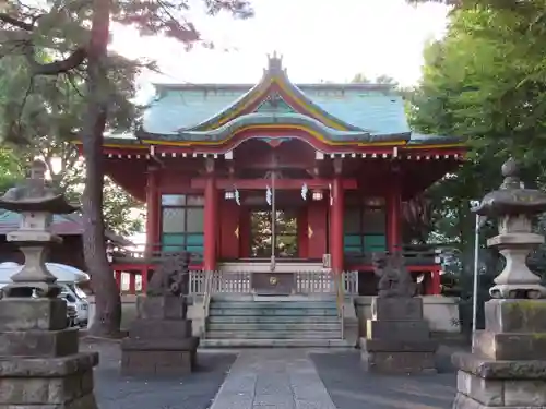 馬込八幡神社の本殿・本堂