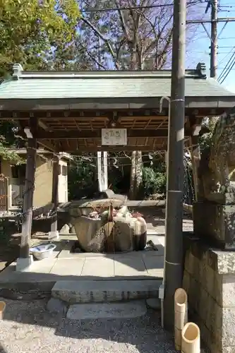 都波岐奈加等神社の手水舎