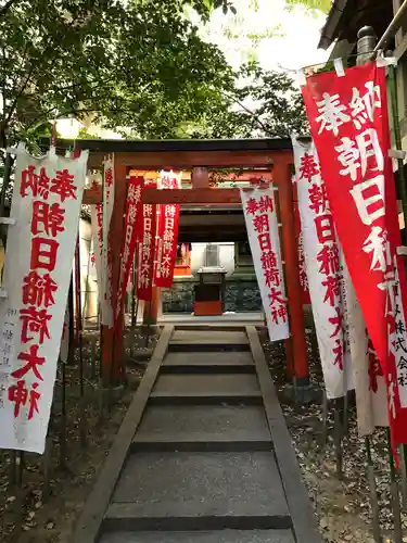 朝日神社の鳥居