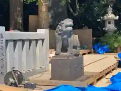 春日部八幡神社の狛犬