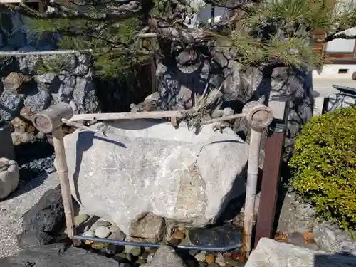 金剛寺の手水舎