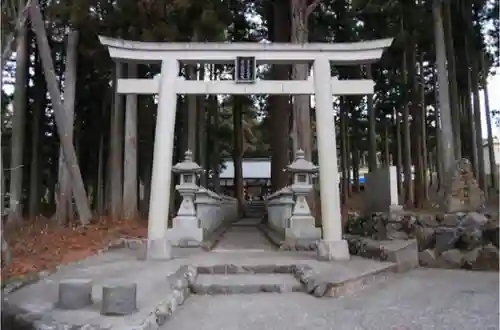 山宮浅間神社の鳥居