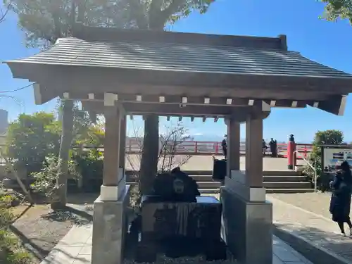 多摩川浅間神社の手水舎