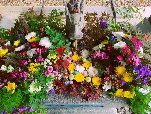 滑川神社 - 仕事と子どもの守り神の手水