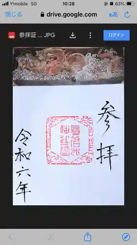 眞名井神社の授与品その他