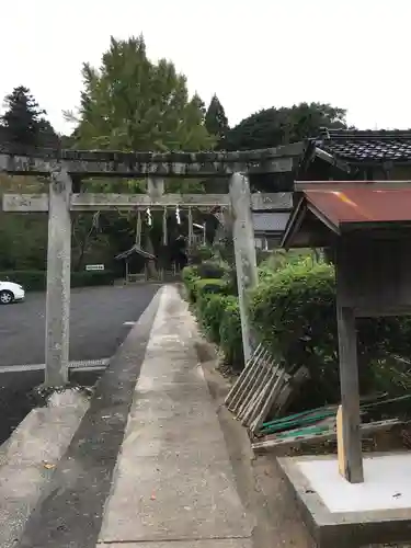 山代神社の鳥居