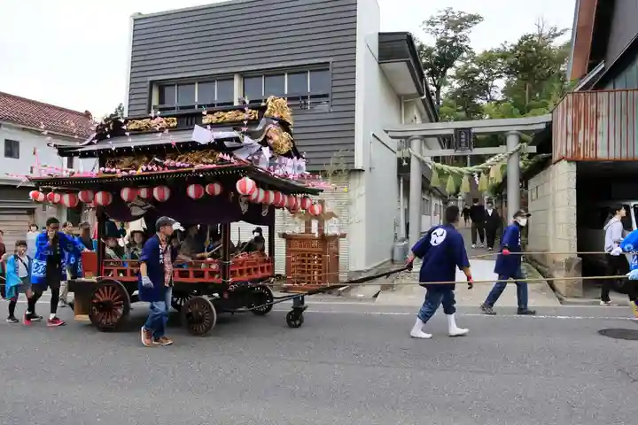 八幡神社のお祭り