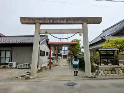 鳥取山田神社の鳥居
