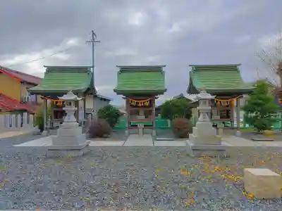 寺津八幡社（寺津町）の末社・摂社