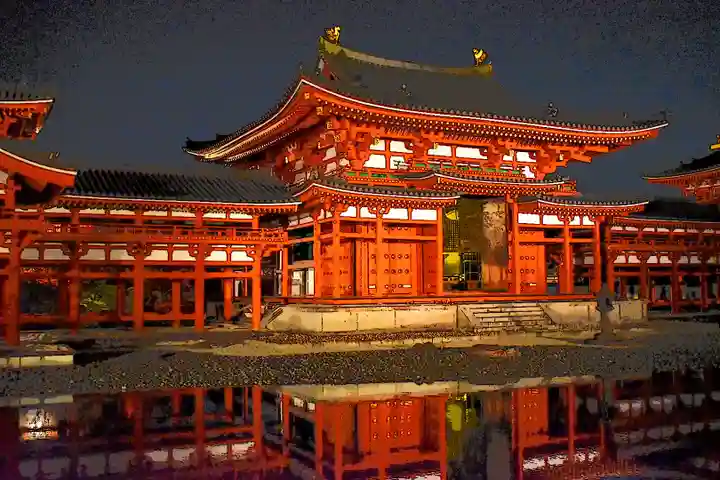 平等院の本殿・本堂