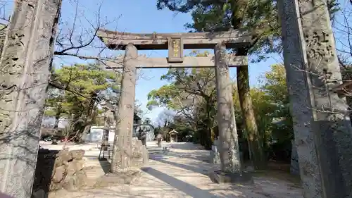 鳥栖八坂神社の鳥居