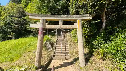 艗神社の鳥居