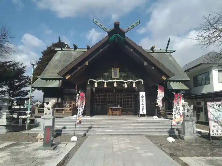 白老八幡神社の本殿・本堂