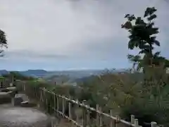 唐澤山神社の景色